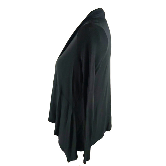 Talbot's Petites Size Small Petite Black Knit Cardigan - Picture 3 of 7